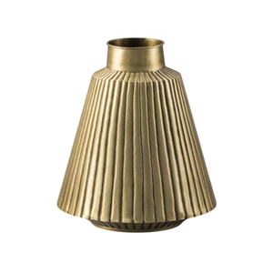 Florero de suelo de metal de diseño único para la fiesta de aspecto vintage disponible en forma y tamaño de diseño personalizado - Product Image 1