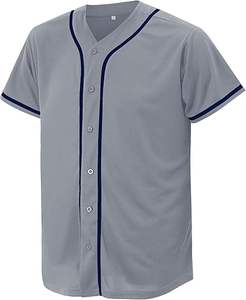 Vêtements de baseball et de softball légers 100% polyester Uniforme de baseball - Product Image 5