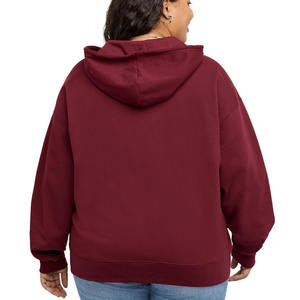 Sudaderas con Capucha para Mujer de Alta Calidad, Personalizadas, con Cierre Completo, Hombros Caídos, Impresión Bajo Demanda, Sudaderas Básicas con Cierre - Product Image 6