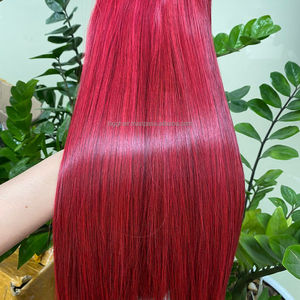 Cuticle Aligned Raw Unprocessed <b>Virgin</b> <b>Hair</b> <b>Fertilizer</b> Red Bone Straight - Product Image 1