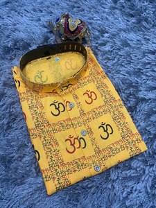 Kurta pour homme en coton 100% imprimé, anti-rides, écologique, coupe classique, par l'exportateur en gros Fabzone - Product Image 4
