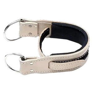 Tobillera Rosa hecha a medida de piel de vaca 100% con características transpirables Logotipo de alta calidad para entrenamiento físico - Product Image 3