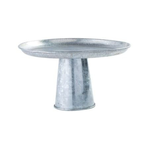 Unique Designer Round Galvanized Metal <b>Cake</b> <b>Stand</b> Iron Dessert Serving Tray <b>For</b> Birthday Wedding Party Table Decoration On <b>Sale</b> - Product Image 1