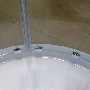 Usine nouveau design cadre en aluminium étanche en verre trempé salle de bain douche cabine de douche - Product Image 4