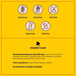 Keep your pets teeth clean and <b>breath</b> fresh with oral <b>strips</b> that fight plaque and support healthy gums daily. - Product Image 5