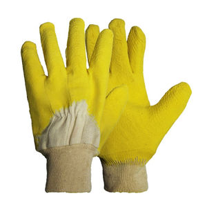 Gants de construction réutilisables enduits de latex avec doublure tissée et poignet en tricot pour le soudage des vêtements de sécurité - Product Image 1