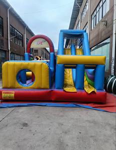 Castillo Inflable Comercial para Niños, Tobogán Acuático de PVC, Casa de Brinco, Área de Juegos Combinada para Niños con Soplador - Product Image 4