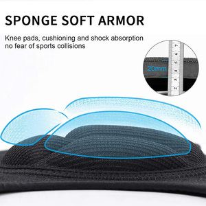 MESS SPORTS Genouillère Antidérapante Respirante Légère Pliable Protection Complète en Néoprène/Polyester Fin pour - Product Image 2