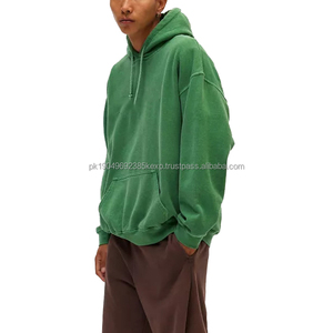 Sweat-shirt à capuche pour homme surdimensionné, délavé à l'acide, personnalisé, en gros, délavé à l'acide - Product Image 4