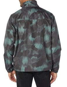 Veste d'hiver pour homme à col rond en polyester avec logo personnalisé imprimé, coupe-vent en tissu nylon, nouvelle sortie, taille XS, teinture unie - Product Image 4