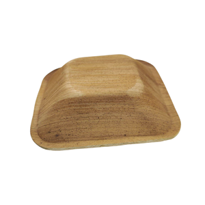 Cuenco para servir de hoja de palma Areca compacto cuadrado de 3,5 pulgadas de la mejor calidad Biodegradable para restaurante, hogar y catering - Product Image 2