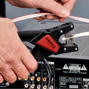 Dénudeur d'isolation automatique Knipex pour câbles plats : un indispensable pour la gestion des câbles et des fils - Product Image 3