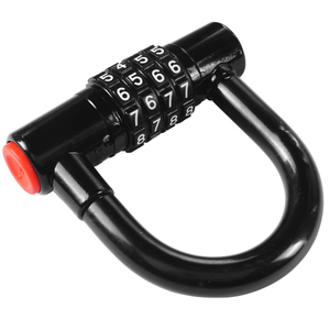 Candado de combinación patentado de 4 dígitos para bicicletas, motocicletas y bicicletas eléctricas Candado antirrobo flexible - Product Image 5