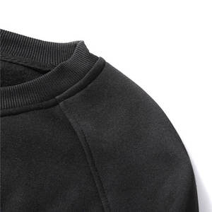 Sweat-shirt en coton à col rond pour homme, service OEM, doux, léger, manches longues, pull décontracté, streetwear, tenue de sport, de fitness - Product Image 3