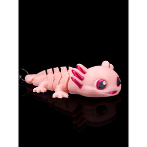 Ashley the Axolotl Porte-clés et mousquetons promotionnels STL #2793 - Product Image 4
