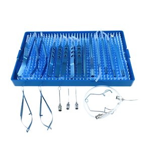 Instruments de chirurgie oculaire en titane pour cataracte ophtalmique de haute qualité avec boîte de stérilisation - Product Image 1