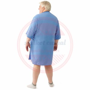 Venta al por mayor de calidad superior hombres mujeres pacientes vestidos \ algodón poliéster Hospital uso médico Batas para el paciente - Product Image 6