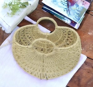 Good Quality Latest Luxury Fashion Portable Women Beach Handbags With Long Handle Women Designer Jute Beach Bag Handbags - Product Image 3