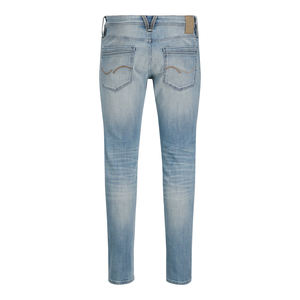 Jeans de Mezclilla para Hombre de Alta Calidad, Personalizados, de Cintura Media, Lavados, Ajustados, Ecológicos, Rectos, al por Mayor, Estilo Skinny, Desgastados, Vintage - Product Image 2