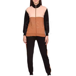 Conjunto Deportivo de Dos Piezas con Capucha para Mujer, Estilo Urbano, Estampado, Moderno, Informal, para Comodidad Diaria - Product Image 1