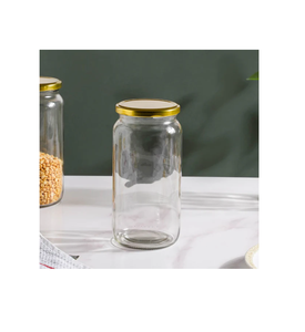 ขวดโหลแก้วขนาด30มล.-1000มล. พร้อมฝาปิดเคลือบทองขนาดเฉพาะทุกขนาด - Product Image 4