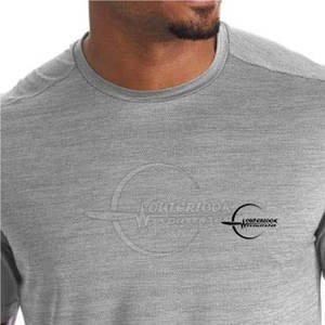 เสื้อยืดสำหรับผู้ชายเสื้อยืดใส่สบายออกแบบโลโก้ได้ตามต้องการ - Product Image 6