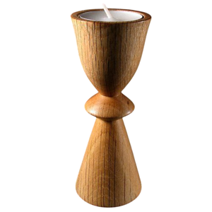 Bougeoir en bois de manguier fait à la main Unique Designer Home Table Bougeoir décoratif pour Noël Meilleure vente - Product Image 5