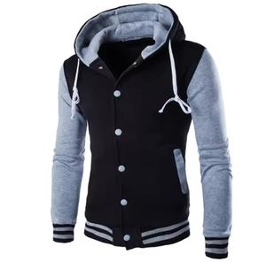 Chaquetas universitarias de alta calidad para hombre, ropa de invierno de diseño personalizado, decoración bordada de manga larga, venta al por mayor, Letterman de tela - Product Image 2