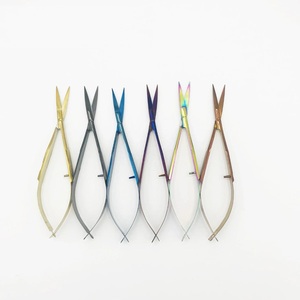 High Quality Professional Stainless Steel Micro <b>Scissors</b> for Beauty Manicure Eyebrow Application Sharp Straight Personal Care - Product Image 6