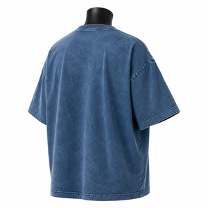 เสื้อยืดโอเวอร์ไซส์ผ้าคอตตอนหนานุ่ม พิมพ์ลายกราฟิก สไตล์สตรีทแวร์ลำลองสำหรับผู้ชาย ทรงบ็อกซี่ - Product Image 5