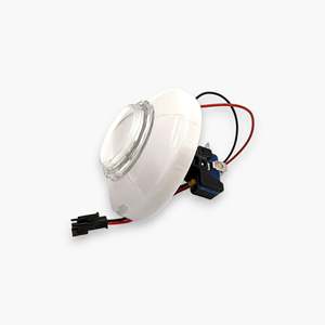 Envío Gratis: Set de 4 Botones de Retorno de Monedas RGB Iluminados para Arcade, 12V, Plástico y Metal, 7.5x7.5x7cm, Accesorios para Máquinas de Entretenimiento - Product Image 1