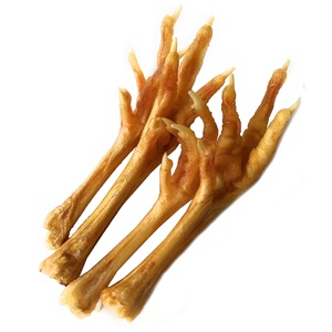 자연 탈수 닭발 개 취급, 고단백질, 무곡물 씹기, OEM 애완 동물 간식 제조업체 인도 - Product Image 3