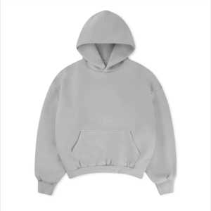 Sweat à capuche décontracté pour hommes, sweat-shirt d'hiver chaud en polaire de coton épais avec capuche à cordon de serrage, sweat à capuche en molleton de coton pour hommes - Product Image 1