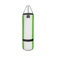 Sac de frappe d'entraînement de boxe en PU de haute qualité, vide, pour la lutte, le tir au feu, le grappling, le combat, l'entraînement