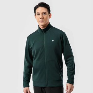 Chaqueta con cremallera y cuello levantado de estilo formal para hombre con servicio OEM disponible - Product Image 6