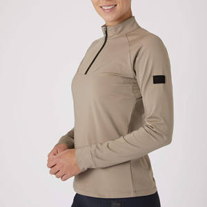 Meilleure qualité personnalisable femmes équitation spectacle chemises couche de base haut en gros vêtements équestres chemise d'équitation - Product Image 1