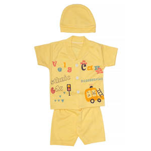 Trajes de 3 Piezas para Bebés Recién Nacidos - Amarillo - Product Image 1