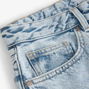 Jean en denim décontracté pour dames avec coupe et couture cinq étoiles 2025 Short fitness personnalisé unique pour femmes - Product Image 6
