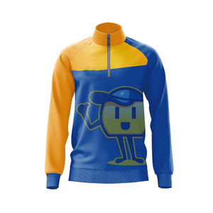 Blousons Bomber en Toile à Col Montant Zippé Sublimé pour Hommes, Fabriqués en Polyester/Coton, Design Personnalisé, Marque Personnalisée - Product Image 4