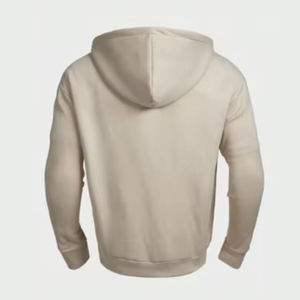 Sudadera con Capucha de Forro Polar para Hombre, con Cierre de Media Cremallera, Estampado de Letras y Logotipo Personalizado al por Mayor, Sudadera de Algodón y Poliéster Lavado para Hombre - Product Image 6