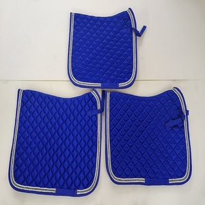 All Sports Grey Horse Riding Tack Equipment Almohadillas para SILLÍN de deportes ecuestres - Product Image 5