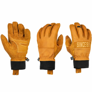 Gants de montagne durables pour l'escalade hivernale, protection contre le froid, performance de sécurité, gants en cuir, équipement d'escalade en plein air - Product Image 6
