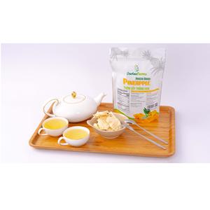 Chips de Piña FD de Sabor Dulce, Empaquetado a Granel, Amarillo Claro, OEM, 50 kg, Rebanadas Crujientes, Listas para Comer, Fruta Deshidratada - Product Image 1