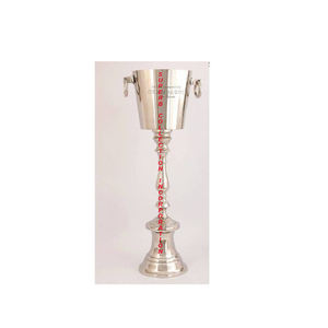 Support de refroidisseur de vin de luxe argenté de haute qualité pour l'offre d'hôtel ou de barre utilisée - Product Image 5