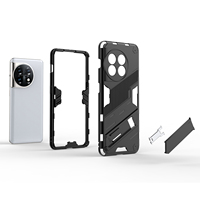 Armure béquille antichoc TPU PC couverture de téléphone portable pour OnePlus 11 10T 5G coque de téléphone hybride de protection
