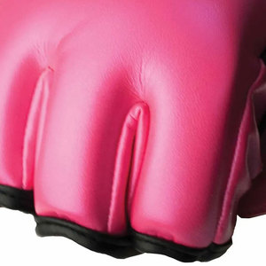 Guantes de MMA de Cuero de Alta Calidad, Fabricados en Pakistán, Impermeables, con Cierre de Gancho y Bucle Ajustable, Personalizables, Precio Bajo por Volumen - Product Image 5