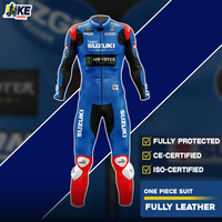 Traje de Motociclismo de Cuero Transpirable y Resistente al Viento de Alto Rendimiento HIKE IMPEX |   Fabricante de Marca Privada Unisex para Todas las Temporadas