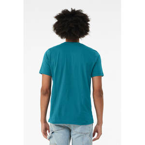 Bella + Canvas Unisex manga corta 100% algodón Jersey Tee 3001 ropa de moda para hombres camisetas transpirables con estampado de logotipo personalizado - Product Image 6