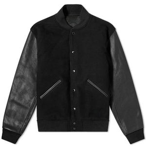 Premium Letterman College Wool Varsity Jacket Winter Bomber Jacket Manches en cuir de vachette Toutes les couleurs disponibles High Standard - Product Image 3