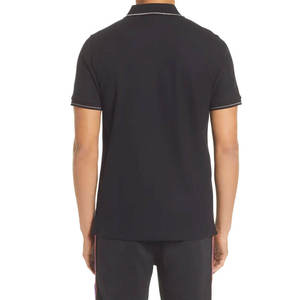 Pull en tricot personnalisé pour homme, polo en coton tricoté, haut vintage à manches courtes avec motif, pull en tricot d'été - Product Image 3